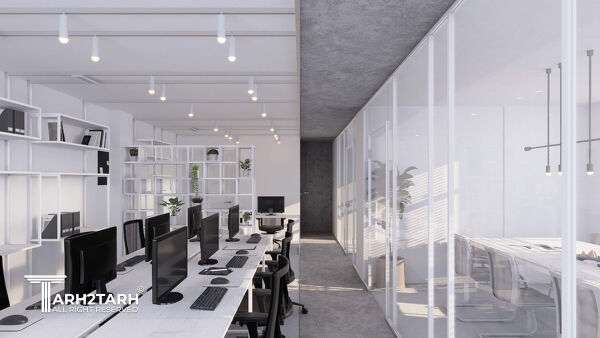 طراحی معماری دفتر اداری