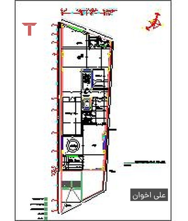  مسابقه طراحی پلان، نما و لابی نیکا فرمانیه 2(بر خیابان فرمانیه)