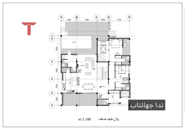  مسابقه طراحی پکیج معماری ویلا دهکده شیرین