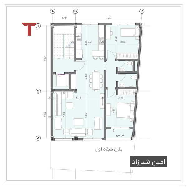  مسابقه طراحی پلان امیرکبیر