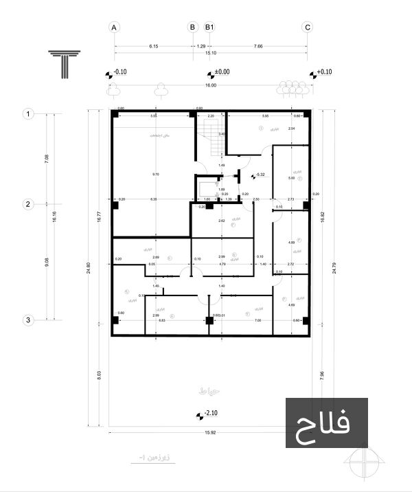  مسابقه طراحی پلان، نما و روف گاردن فراز کنگان 