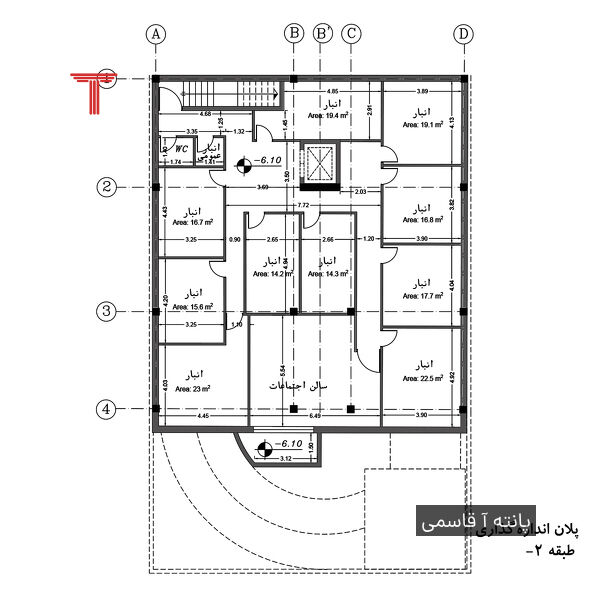  مسابقه طراحی پلان، نما و روف گاردن فراز کنگان 