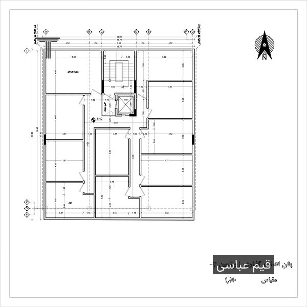  مسابقه طراحی پلان، نما و روف گاردن فراز کنگان 