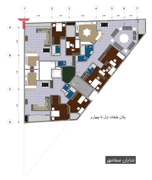  مسابقه طراحی پلان و نما الهیه رِی