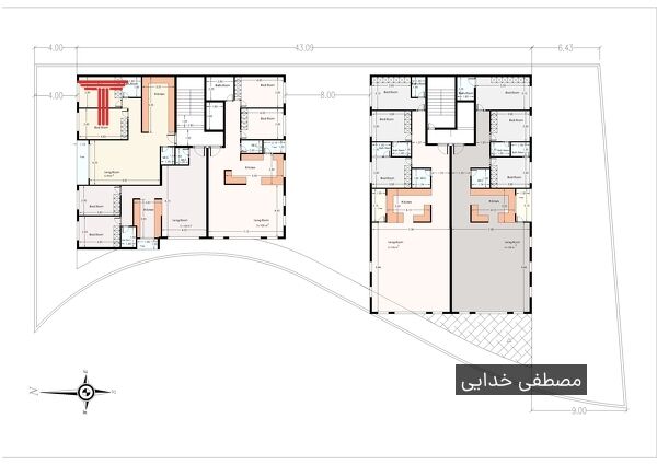  مسابقه طراحی مجتمع مسکونی فراز پردیس 