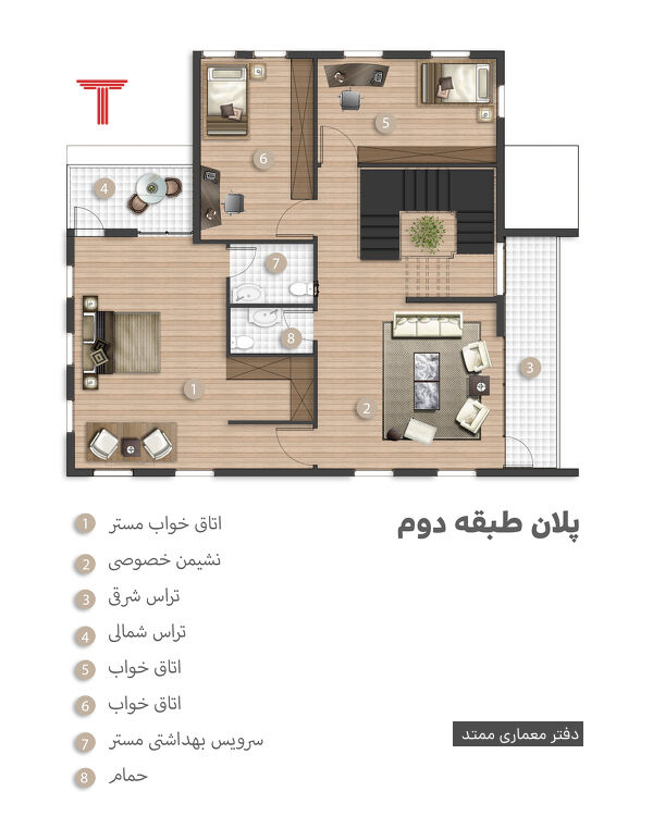  مسابقه طراحی پلان و نما ویلای میگون