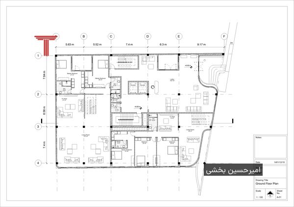  مسابقه طراحی پلان و نما پروژه گلستان شمالی