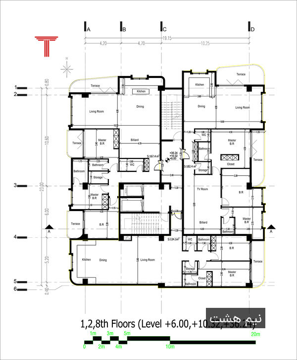  مسابقه طراحی پلان و نما پروژه حیم رویان