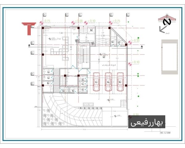  مسابقه طراحی ساختمان مسکونی ارکیده