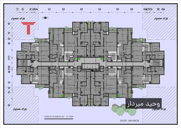 طراحی پلان تهرانسر 2